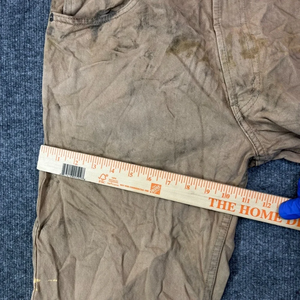 Vintage Levi's 550 Relaxed Fit Jeans Mens Tan Denim Straight Zip Fly Y2K - 32X30